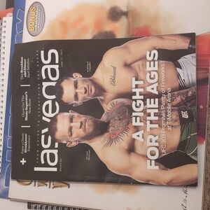 Las Vegas Magazine June 2024 UFC 303 Conor McGregor Michael Chandler T Mobile